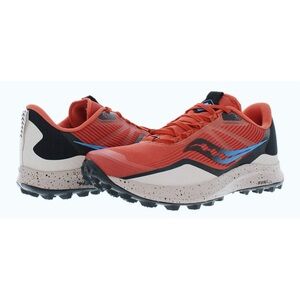 Saucony Peregrine 12 Trail Running Shoes - Clay/Loaming NEW Size 13